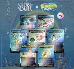 Secret Lair x SpongeBob SquarePants: Legends of Bikini Bottom FOIL EDITION MTG - Image 1