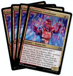 x4 Cloudspire Coordinator - Aetherdrift - MTG - NM/M - Image 1