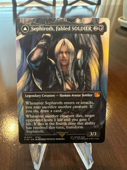 Sephiroth, Fabled SOLDIER (0317) (Borderless) Final Fantasy Regular - Image 1