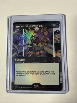MTG Behold the Sinister Six! (Borderless) Marvel's Spider-Man Foil - Image 1