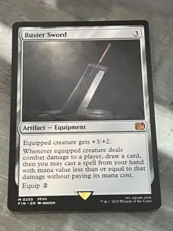 Buster Sword - FINAL FANTASY (FIN) - EN M 0255 - Image 1