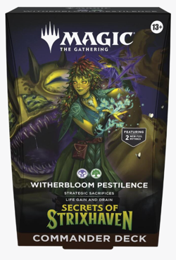 Secrets of Strixhaven Commander Deck Witherbloom Pestilence *PRE SALE SHIPS ASAP - Image 1