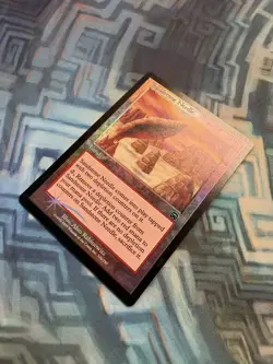 MTG Foil Sandstone Needle EX/LP+ Mercadian Masques - Image 4