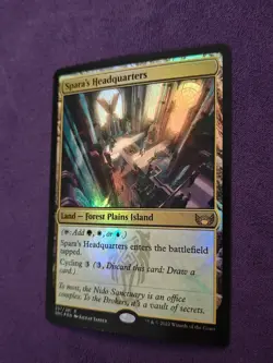 Spara's Headquarters 257/281 Foil Streets of New Capenna SNC MTG NM - Image 2