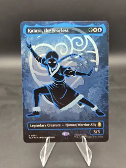 Katara, the Fearless (Borderless) (Neon Ink Foil) Avatar: The Last Airbender... - Image 1
