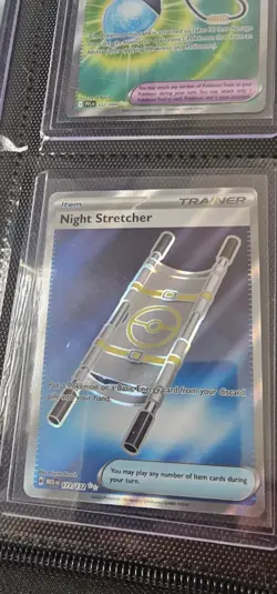 Night Stretcher 173/132 Me01: Mega Evolution Holo Pokemon - Image 1