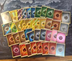 Sun & Moon Reverse Holos Energy Bulk Lot Pokemon NM - Image 1
