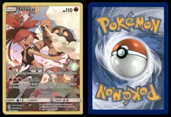 Torkoal 237/236 Cosmic Eclipse CEC Secret Rare Pokemon LP - Image 3