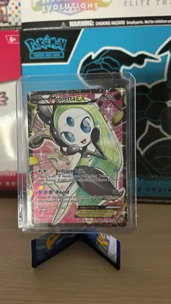 Meloetta EX RC25/RC25 Legendary Treasure Full Art Holo Pokemon Card - Image 1