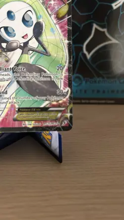 Meloetta EX RC25/RC25 Legendary Treasure Full Art Holo Pokemon Card - Image 5