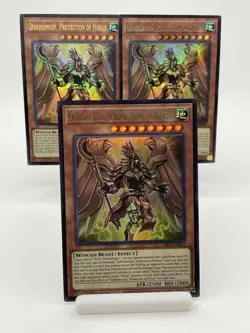 Yu-Gi-Oh Qebehsenuef, Protection Of Horus Ch02-EN025 Ultra Rare 1st Ed (Playset) - Image 1