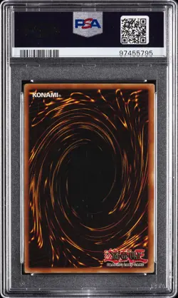 2002 YU-GI-OH! PSV-PHARAOH'S SERVANT REVERSE FOIL ERR #000 JINZO PSA 10 - Image 2