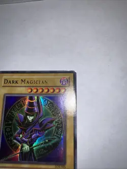 Dark Magician LOB-005 Heavily Played Ultra Rare Holo Original Unlimited Yugioh - Image 3