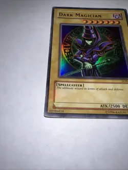 Dark Magician LOB-005 Heavily Played Ultra Rare Holo Original Unlimited Yugioh - Image 4