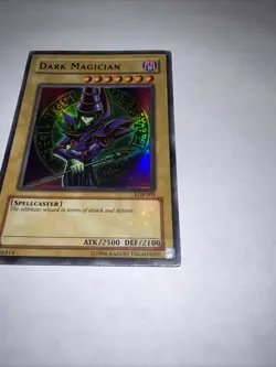 Dark Magician LOB-005 Heavily Played Ultra Rare Holo Original Unlimited Yugioh - Image 5