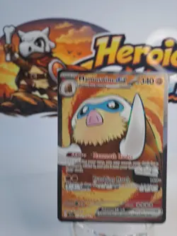 Pokemon TCG Journey Together Mamoswine EX Ultra Rare Card 174/159 - Image 3