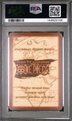 PSA 10 2001 One Piece Carddass Hyper Battle Grand Line C400 Monkey D. Luffy - Image 2