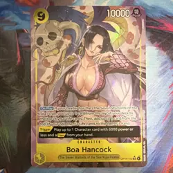 Bandai Boa Hancock Special Holo Character Card OP14-112 One Piece CCG. LP - Image 3
