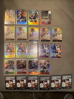 One Piece OP15 Lot Of (24) Cards. There Are 18 SPs NM & 6 Foil - Image 1
