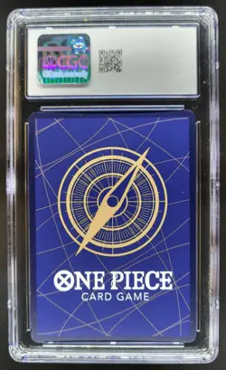 2025 ONE PIECE JP MONKEY D. LUFFY SECRET RARE ANIME 25TH EB02-061 CGC 10 RC7 - Image 2