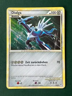 GERMAN Dialga #3 Call of Legends Holo Rare Pokemon Card 2011 LP - Image 1