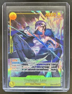 2026 One Piece Heroines Edition Trafalgar Law Secret Rare #EB03-062 - Image 1