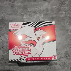 Pokemon Scarlet and Violet 10.5 White Flare Elite Trainer Box ETB Factory sealed - Image 1