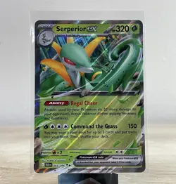 Serperior ex - SV: Black Bolt 003/086 Pokemon Card NM - Image 1