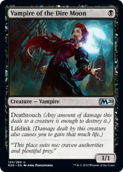 Vampire of the Dire Moon - Core Set 2020 - NM-Mint - MTG - Image 1