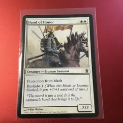 Magic the Gathering MTG Saviors of Kamigawa HAND OF HONOR NM - Image 1