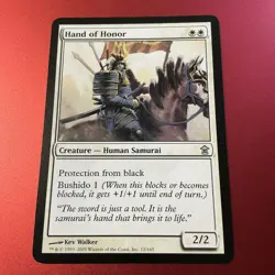 Magic the Gathering MTG Saviors of Kamigawa HAND OF HONOR NM - Image 2