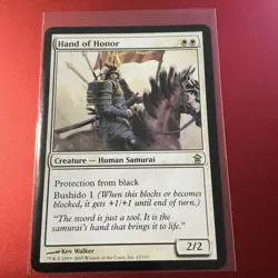 Magic the Gathering MTG Saviors of Kamigawa HAND OF HONOR NM - Image 1