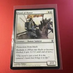 Magic the Gathering MTG Saviors of Kamigawa HAND OF HONOR NM - Image 1