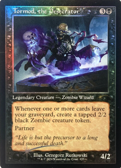 MTG - Tormod, the Desecrator - Retro Frame Foil - Secret Lair - Magic - Image 1