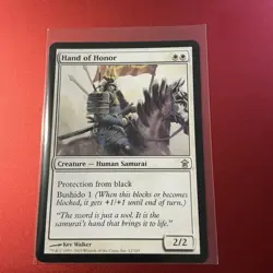 Magic the Gathering MTG Saviors of Kamigawa HAND OF HONOR NM - Image 1