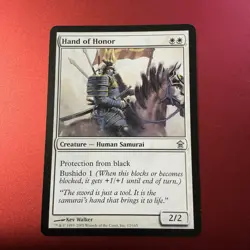Magic the Gathering MTG Saviors of Kamigawa HAND OF HONOR NM - Image 2