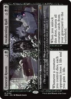Funeral Room // Awakening Hall - Promo DSK NM MTG - Image 1