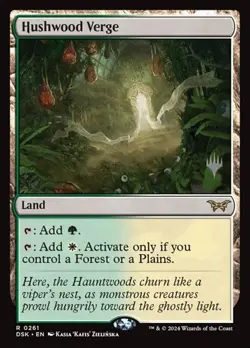 Hushwood Verge - Promo DSK NM MTG - Image 1