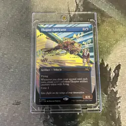 MTG Thopter Fabricator (Borderless) - Aetherdrift (DFT) #304 MTG - Image 3