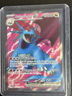 Salamence EX 177/159 Full Art Holo Ultra Rare Pokemon Card NM - Image 1