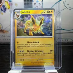 Pokemon 151 Flareon, Vaporeon, Jolteon - Eeveelutions 3 Card Holo Lot NM - Image 2
