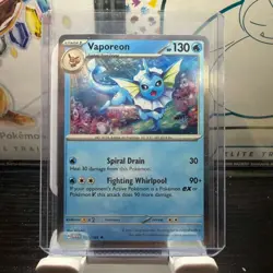 Pokemon 151 Flareon, Vaporeon, Jolteon - Eeveelutions 3 Card Holo Lot NM - Image 3