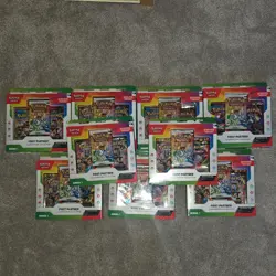 Lot of 9 - Pokemon TCG First Partner Illustration Collection - Image 1