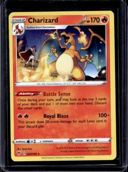2020 Pokemon SWSH Vivid Voltage Charizard #025/185 - Image 1