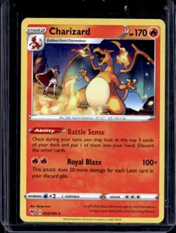 2020 Pokemon SWSH Vivid Voltage Charizard #025/185 - Image 1
