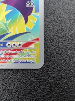 Ivysaur 134/132 Illustration Rare Pokemon Card Mega Evolution Holo Full Art - NM - Image 5