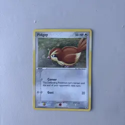 Pokemon TCG Pidgey Card 73/112 FireRed & LeafGreen Reverse Holo - Image 1