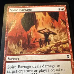 Spire Barrage #150 (LP) Zendikar ZEN Magic MTG - Image 2