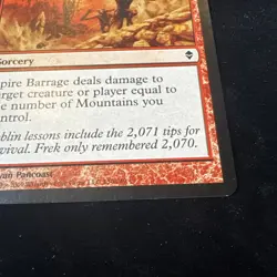 Spire Barrage #150 (LP) Zendikar ZEN Magic MTG - Image 4