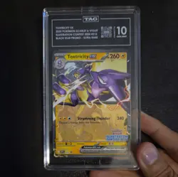 Pokemon Toxtricity ex 215 Scarlet & Violet Promo EX Illustration TAG 10 - Image 1